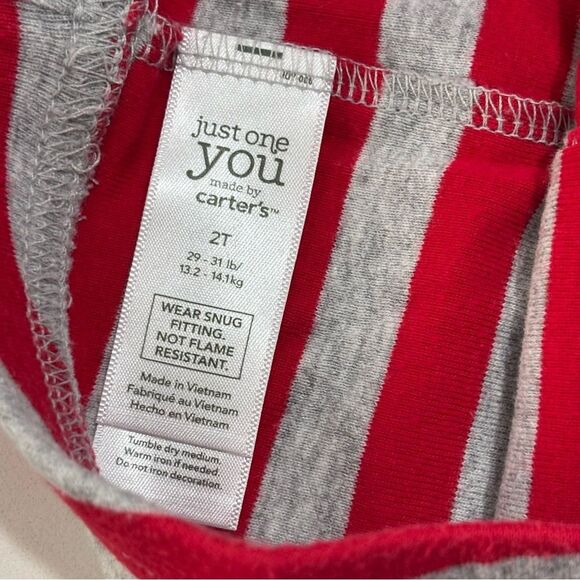 Carter’s | Boys FIREMAN 4-piece PAJAMA SET Pjs Snug Fitting Firetruck Size 2T - Picture 5 of 16